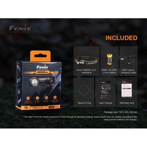 FEN�X HM50R V2.0 700 L�MEN KAFA FENER�