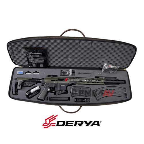 Derya MK-12 AS-103S Ye�il Siyah �arj�rl� Av T�fe�i