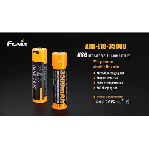 FEN�X ARB-L18-3500 mAH USB �ARJLI P�L