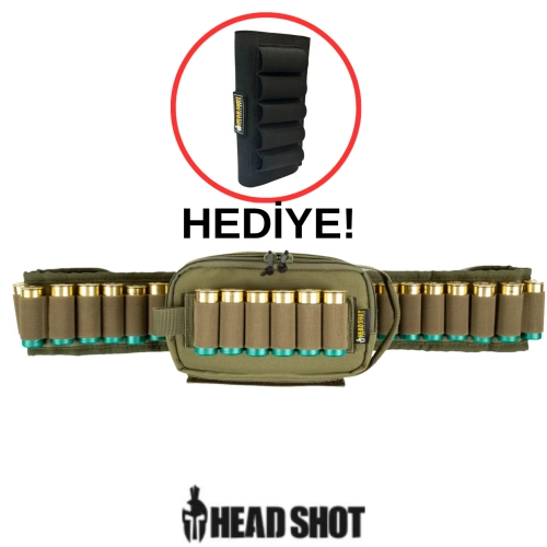 Headshot �antal� Fi�eklik Haki (5li Dip�ik Fi�eklik Hediyeli)