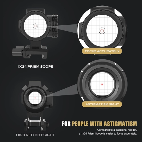 Spina Prism Solar 1x24 Red Dot (RD099)