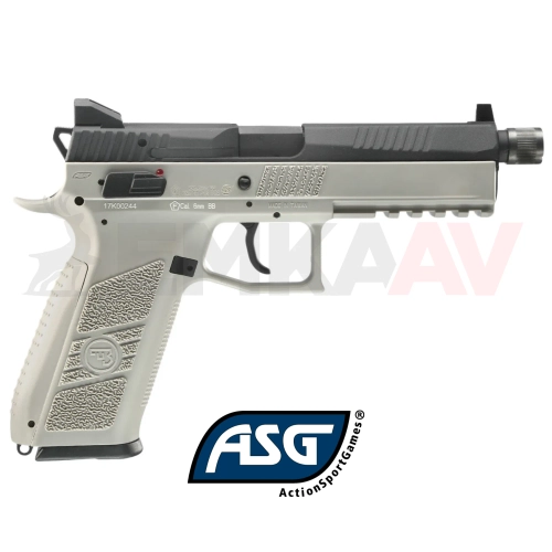 Asg CZ P-09 Urban Grey Blowback Airsoft Tabanca 18943