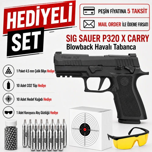 Sig Sauer P320 X Carry Blowback Haval� Tabanca