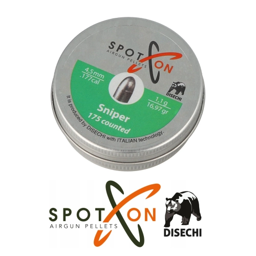 Spoton Sniper 4.5 mm 16.97 Gr Haval� T�fek Sa�ma / 175 Adet