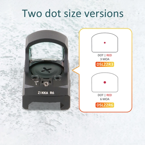 Nutrek Zikka 1x22x17 Red Dot Sight