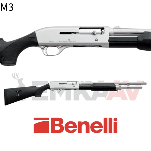 Benelli M3 Kromo Slug Pompal�/Yar� Otomatik Av T�fe�i