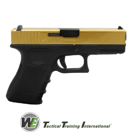 We Glock 19 Gen3 Titanium Gold Airsoft Tabanca (6mm)