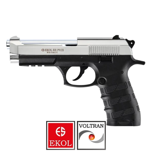 Ekol S P92 B Polimer Parlak Beyaz Blowback Haval� Tabanca
