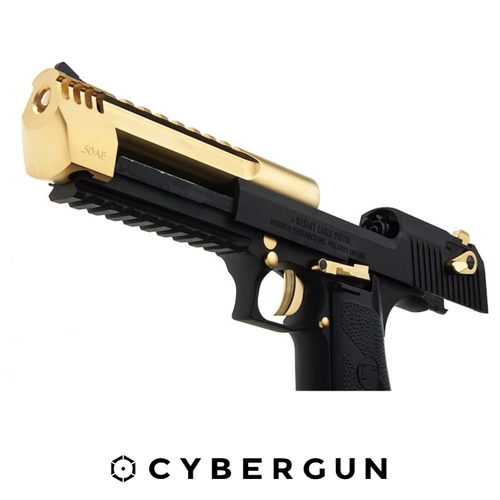 Cybergun Desert Eagle .50AE L6 Gold Black Airsoft Tabanca (6mm)