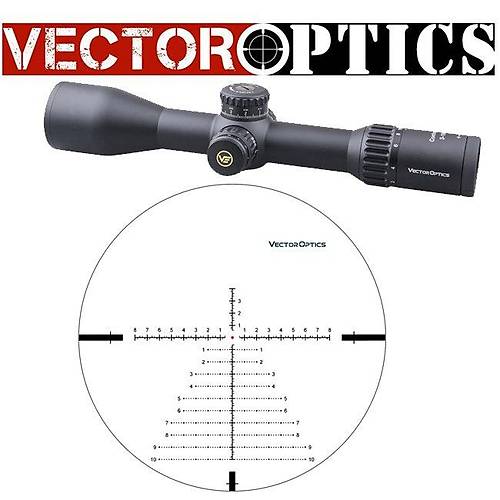 Vector Optics 34mm Continental 3-18x50FFP Tüfek Dürbünü SCFF-28