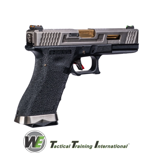 We Glock 19 T1 Silver Airsoft Tabanca (6mm)