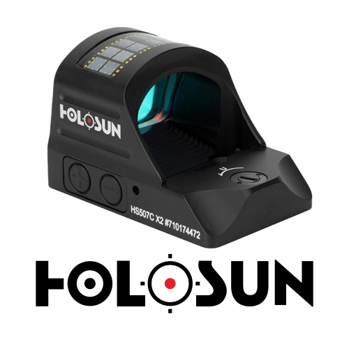 Holosun HS507C X2 Classic Multi-Reticle Red Dot (2 MOA & 32 MOA Circle)