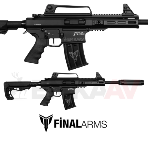 Kariyer FD12 S Siyah �arj�rl� Otomatik Av T�fe�i