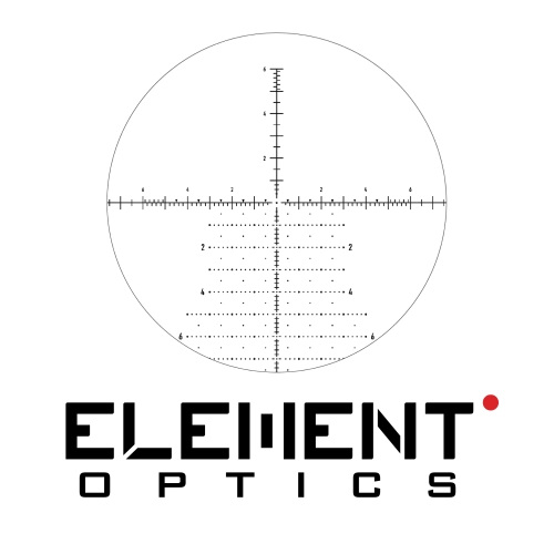 Element Optics Helix 6-24x50 FFP APR-2D Tfek Drbn (MRAD)