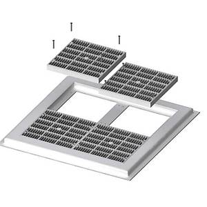 Kare Dip Izgaras� 60 X 60 cm
