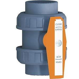 Nozbart - Ede Tipi Bir Taraf� Di�li K�resel U-PVC Asit Vanas� 110 mm