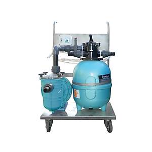 Kum Filtreli Portatif Vakumlu S�p�rgesi 6 m�/h