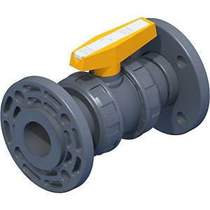 Nozbart - Ede Tipi Flan�l� K�resel U-PVC Asit Vanas� 110 mm