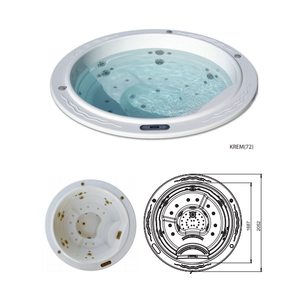 ASTRAL RONDA 30 Spa + Kromoterapi LED lamba +Dijital kontrol paneli