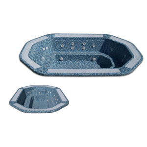 ASTRAL LAKE 40 Spa + Paslanmaz jet+ Renkli LED+ Basma butonu 