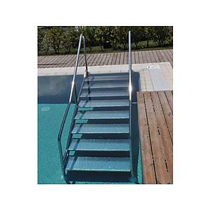 E�imli �ni� Merdivenleri 304 Kalite 4 ve 8 Basamakl� 970 mm  Geni�lik