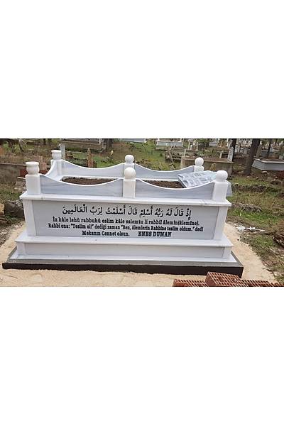 Kafesli Yksek Marmara Mermer Mezar