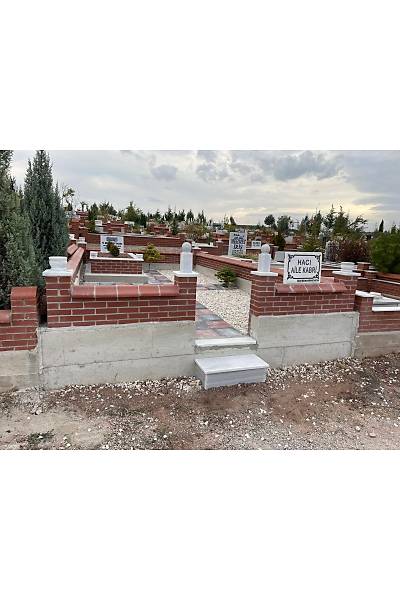 Eskişehir Asri Mezarlığı için Aile Duvarı 2-4 kişilik