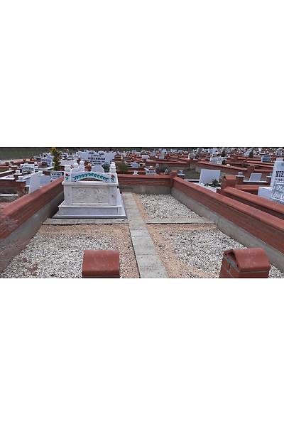 Rlyef lemeli Afyon Beyaz Mermer Mezar