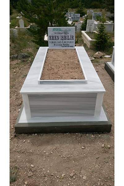 40 cm Yksekliinde Mermer Mezar