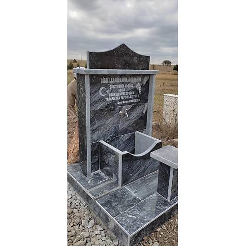 Siyah Mermerden Blok eme Hayrat