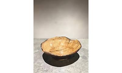 Kay�n Uru Ah�ap Kase � Tek Par�a 47 cm