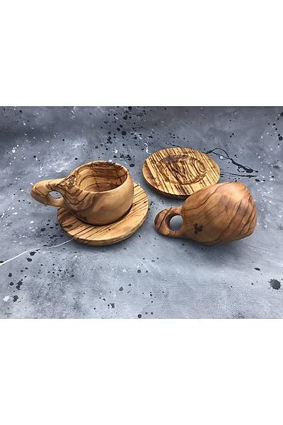 Olivia-Zeytin A�ac� T�rk Kahvesi Fincan�