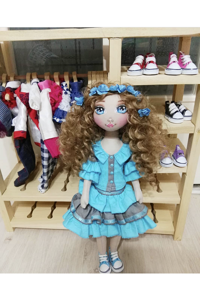 Amigurumi ve Bez Bebekler in Elbise Dolab