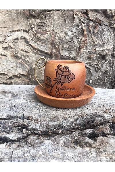 Tekli kay�n fincan