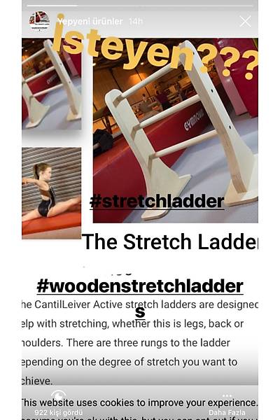  Stretch Ladder--Esneme tahtas