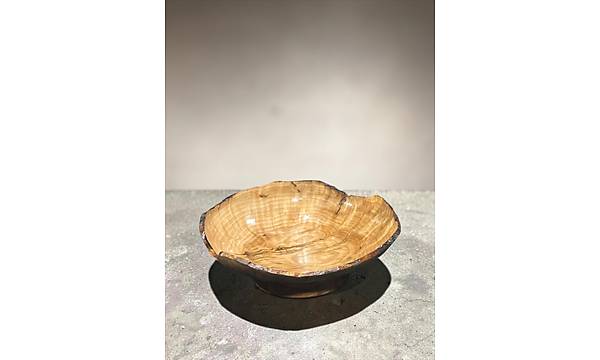 Kay�n Uru Ah�ap Kase � Tek Par�a 47 cm