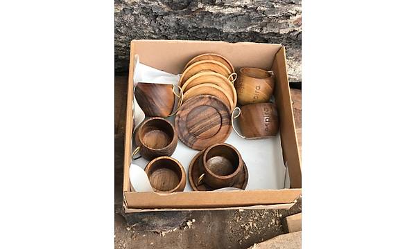 Alt�l� Ceviz FincanTak�m�