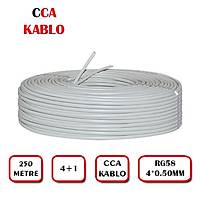250 Metre 4+1 0,50mm Cctv Kablo - 1724