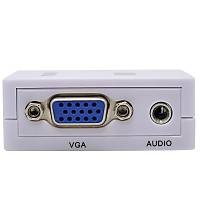 Sunveo VGA to HDMI Full HD 1080p TV Projeksiyon Ses Mini Switch Çevirici-52355