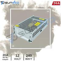YLD 20 Amper 12Volt AHD Kayt Cihaz ve Kamera Adaptr -  1853