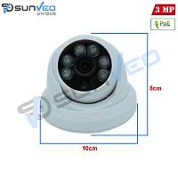 SUNVEO SHD-IP32462 3.0 Megapixel IP POE Dome Kamera - 32462
