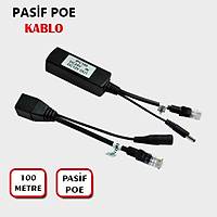 100 Metre Pasif Poe Kablo - Power Over Ethernet Kablosu - 1219