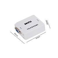 Sunveo VGA to HDMI Full HD 1080p TV Projeksiyon Ses Mini Switch Çevirici-52355