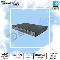 SUNVEO SNV-DVR3212 32 Kanal 5MP-N / 1080P Hybird AHD Kayt Cihaz - 3212