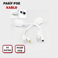30 Metre Pasif Poe Kablo - Power Over Ethernet Kablosu - 1218