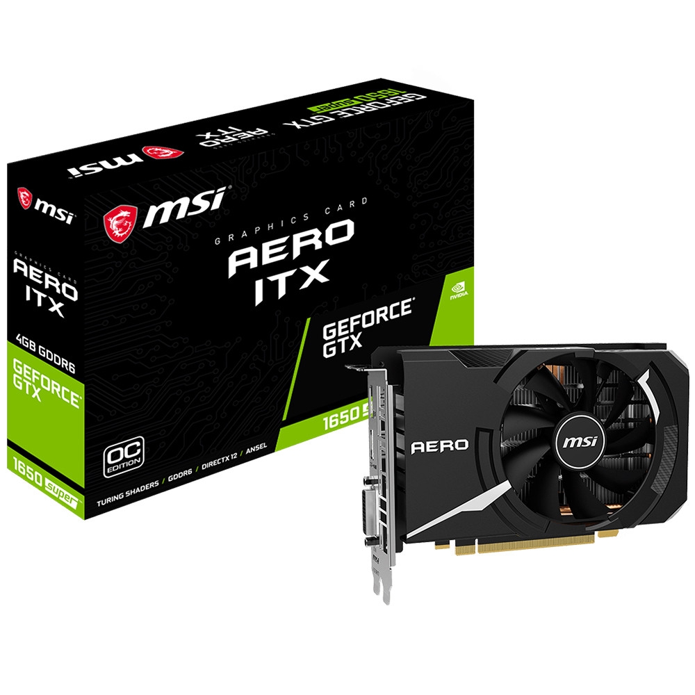 Msi Gtx 1650 Super Aero Itx Oc 4gb Gddr6 128bit Fiyati