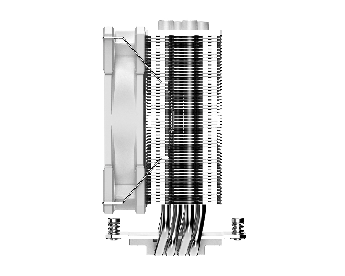 ID-COOLING SE-224-XTS ARGB White 4Pin PWM 120mm İşlemci Soğutucu Fiyatı