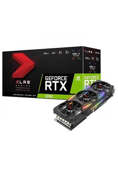 PNY GeForce RTX 3090 24GB XLR8 Gaming REVEL EPIC-X RGB VCG309024TFXPPB 24GB GDDR6X 384Bit DX12 Gaming Ekran Kartý (BULK)
