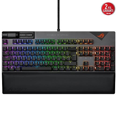 Asus Rog Strix Flare II NX Red Switch Mekanik Gaming Klavye ROG-FLARE-II