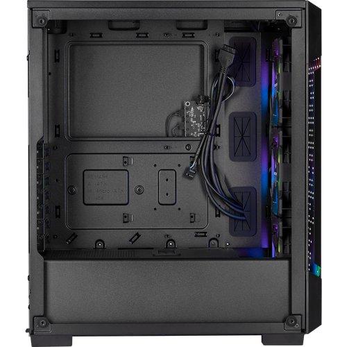 CORSAIR CC-9011173-WW ICUE 220T RGB AIRFLOW TEMPERLI CAM YAN PANEL MID TOWER OYUNCU BILGISAYAR KASASI SIYAH